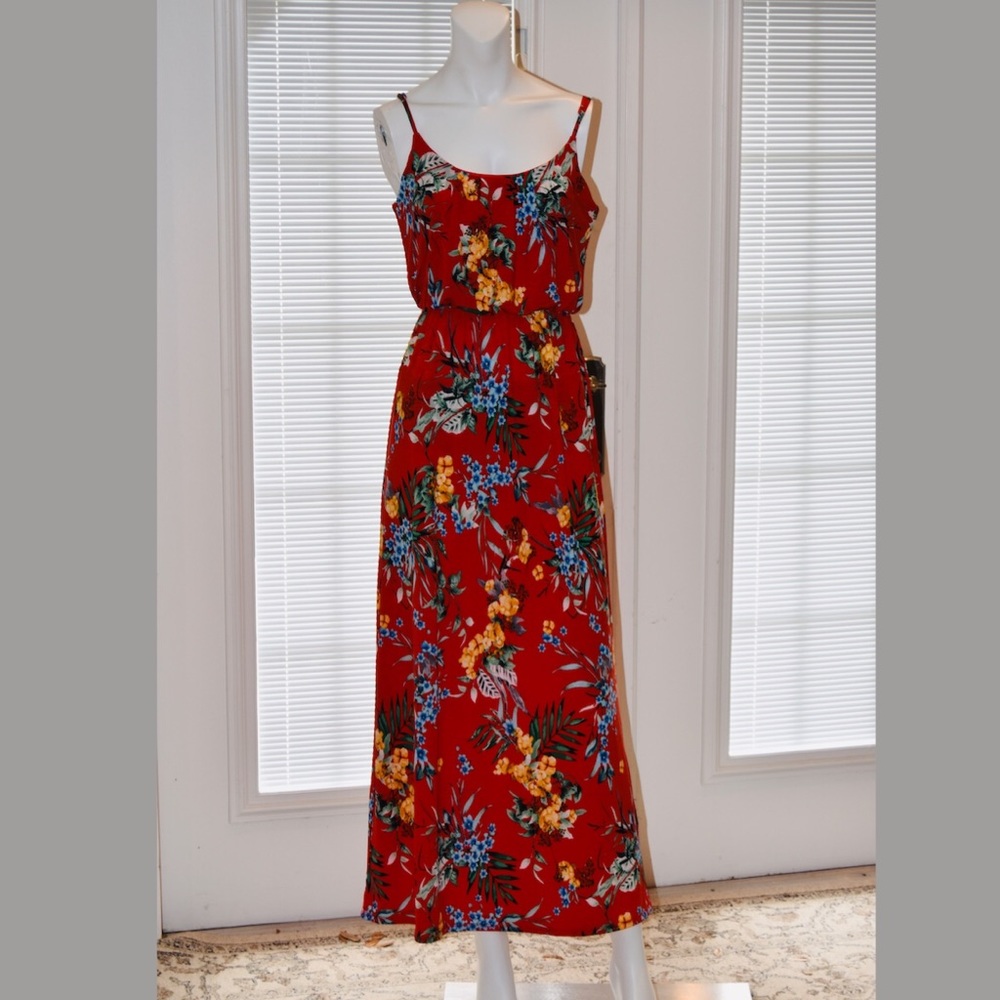 Free People Floral Maxi Dress